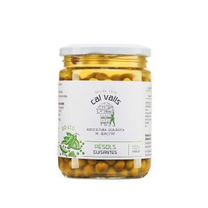 Guisantes finos cocidos en conserva Cal Valls (410g)
