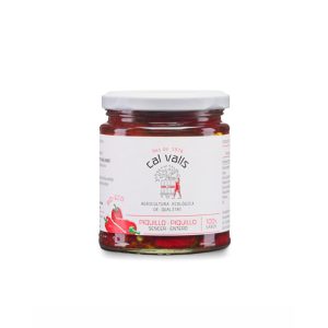 Pimiento del Piquillo entero en conserva Cal Valls (215g)